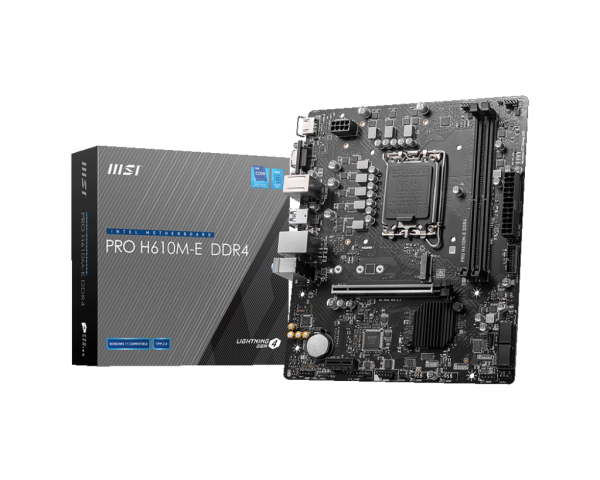 PRO H610M-E DDR4