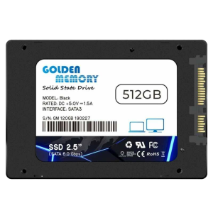 GOLDEN MEMORY 512GB SATA SSD