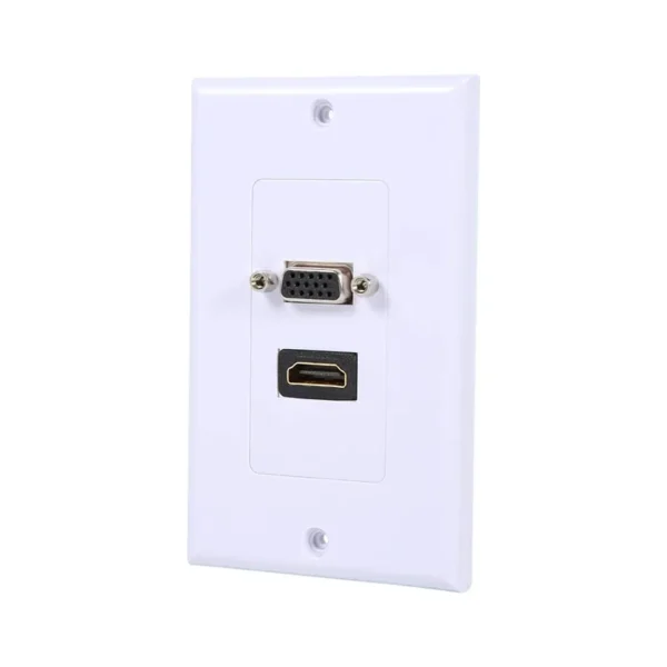 HDMI & VGA Wall Plate