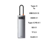 Baseus 8-in-1 Star Joy Series Multifunctional Type-C HUB Docking Station CAHUB-CV0G