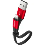 Baseus Nimble 23Cm Portable Short Cable For Apple Red CALMBJ-B91