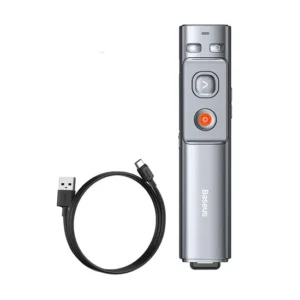 Baseus Orange Dot Rechargeable Wireless Presenter (Red Laser)