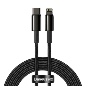 Baseus Tungsten Gold 2M Fast Charging Data Cable Type-C to IP