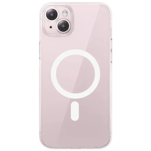 Baseus Lucent Series for iPhone 15 Plus Magnetic iPhone Case Clear Transparent Magnetic Design Protective Case