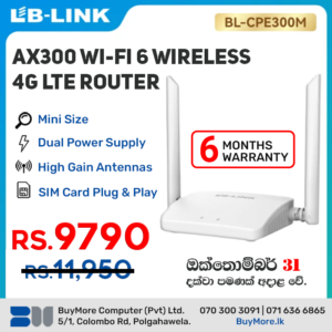 LB-LINK AX300 WiFi 6 4G LTE Router