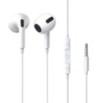 Baseus Encok H17 lateral Wired in-ear 3.5mm Earphone White- NGCR020002- 6 Months Warranty