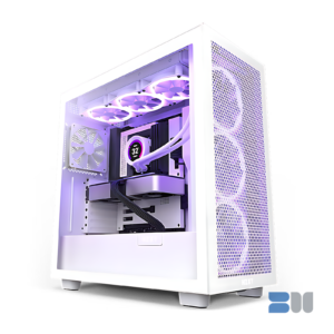 NZXT H7 FLOW WHITE ATX MID TOWER CASE CM-H71FW-01