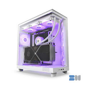 NZXT H6 FLOW RGB WHITE CASE CC-H61FW-R1