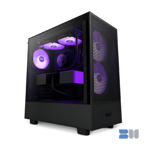 NZXT H5 FLOW RGB BLACK ATX MID TOWER CASE CC-H51FB-R1