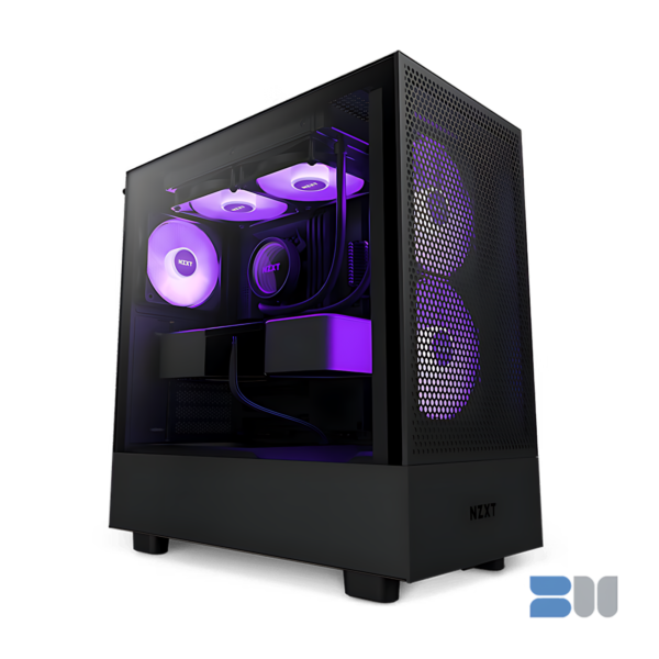 NZXT H5 FLOW RGB BLACK ATX MID TOWER CASE CC-H51FB-R1