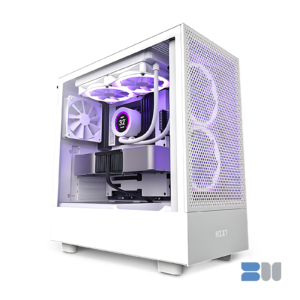 NZXT H5 FLOW WHITE ATX MID TOWER CASE CC-H51FW-01