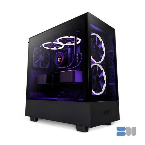 NZXT H5 ELITE BLACK ATX MID TOWER CASE CC-H51EB-01