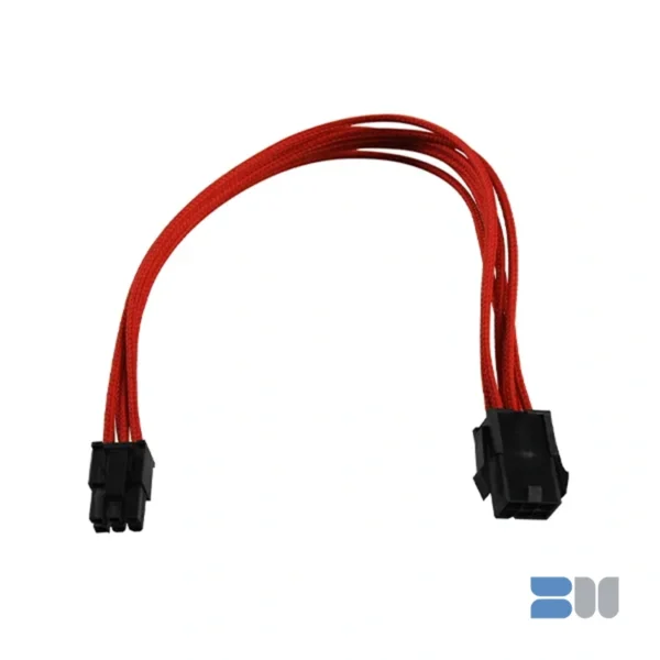 RAIDMAX RED SLEEVED EXTENTION CABLE RC-007-R