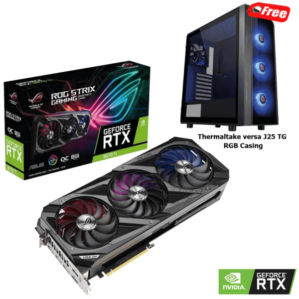 ASUS ROG-STRIX-RTX3070TI-O8G-GAMING 8GB GRAPHIC CARD(3y)