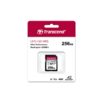 TRANSCEND 256GB SD CARD UHS-I U3 4K A2 ULTRA 340S(5y)