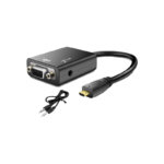 CONVERTER MINI HDMI TO VGA (WITH AUDIO)