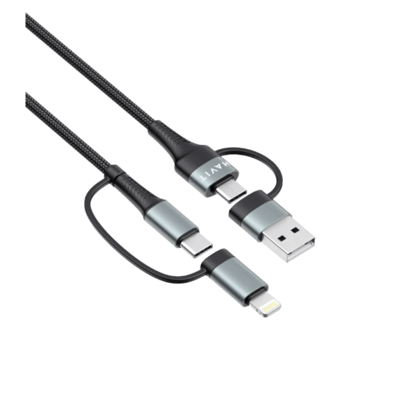 HAVIT CB6244 4 IN 1 MULTI CHARGING CABLE(6m)