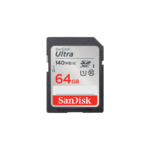 SANDISK ULTRA 64GB 140MB/s SDXC CARD (SDSDUNB-064G-GN6IN) (5y)