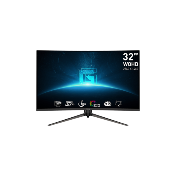 MSI G32CQ5P 31.5'' WQHD 170Hz CURVED GAMING MONITOR(3y) - Image 3