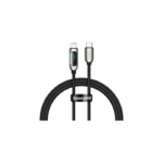 BASEUS DISPLAY FAST CHARGING DATA CABLE TYPE-C TO IP 20W 1M(CATLSK-01)-(3m)