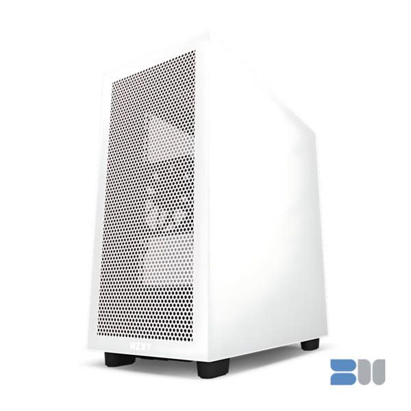 NZXT H7 FLOW BLACK & WHITE ATX MID TOWER CASE CM-H71FG-01