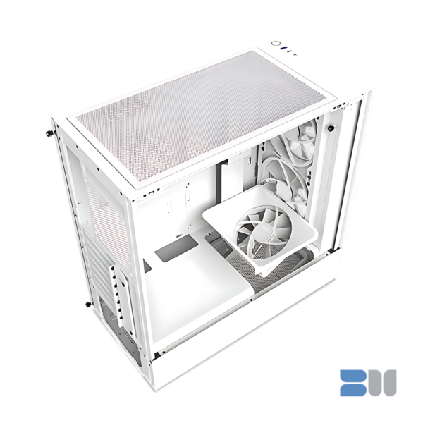 NZXT H5 ELITE WHITE ATX MID TOWER CASE CC-H51EW-01