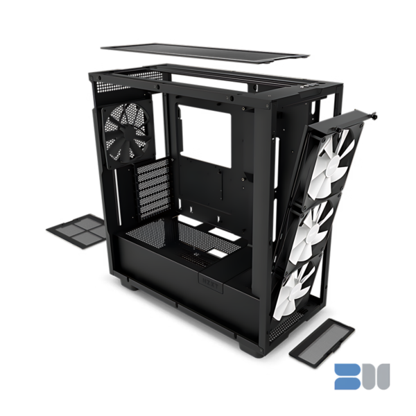 NZXT H7 ELITE BLACK ATX MID TOWER CASE CM-H71EB-02