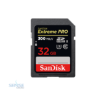 SD MEMORY - SANDISK 32GB EXTREME PRO SDHC 300MBS (SDSDXPK-032G-GN4I)(3y)