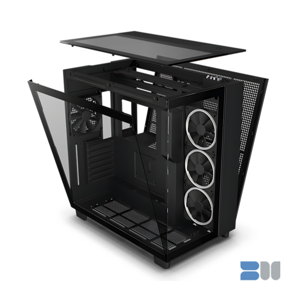 NZXT H9 ELITE BLACK ATX MID TOWER CASE CM-H91EB-01