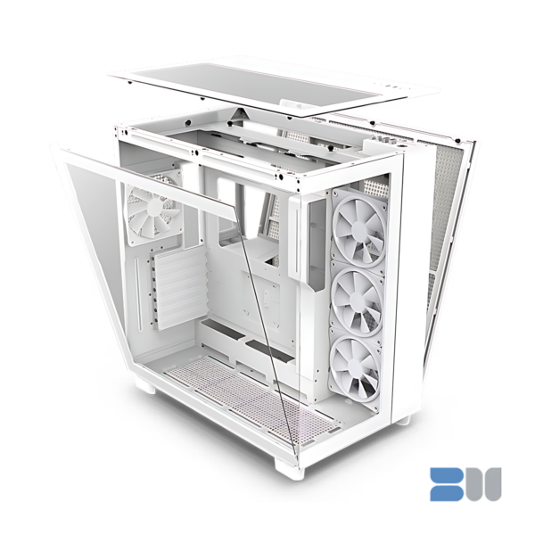 NZXT H9 ELITE WHITE ATX MID TOWER CASE CM-H91EW-01