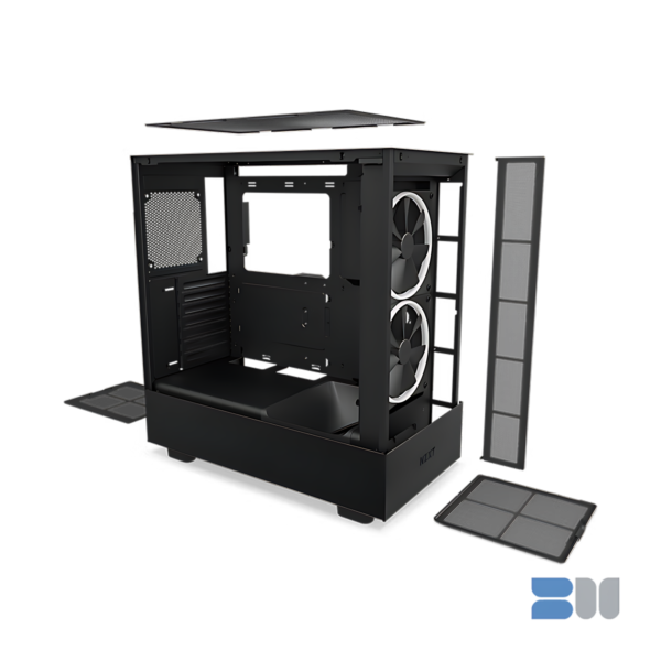 NZXT H5 ELITE BLACK ATX MID TOWER CASE CC-H51EB-01