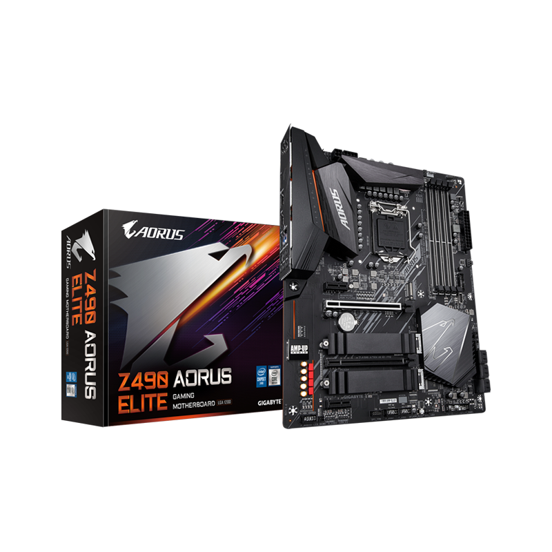 GAMING MOTHERBOARD - GIGABYTE AORUS Z490 (3y)