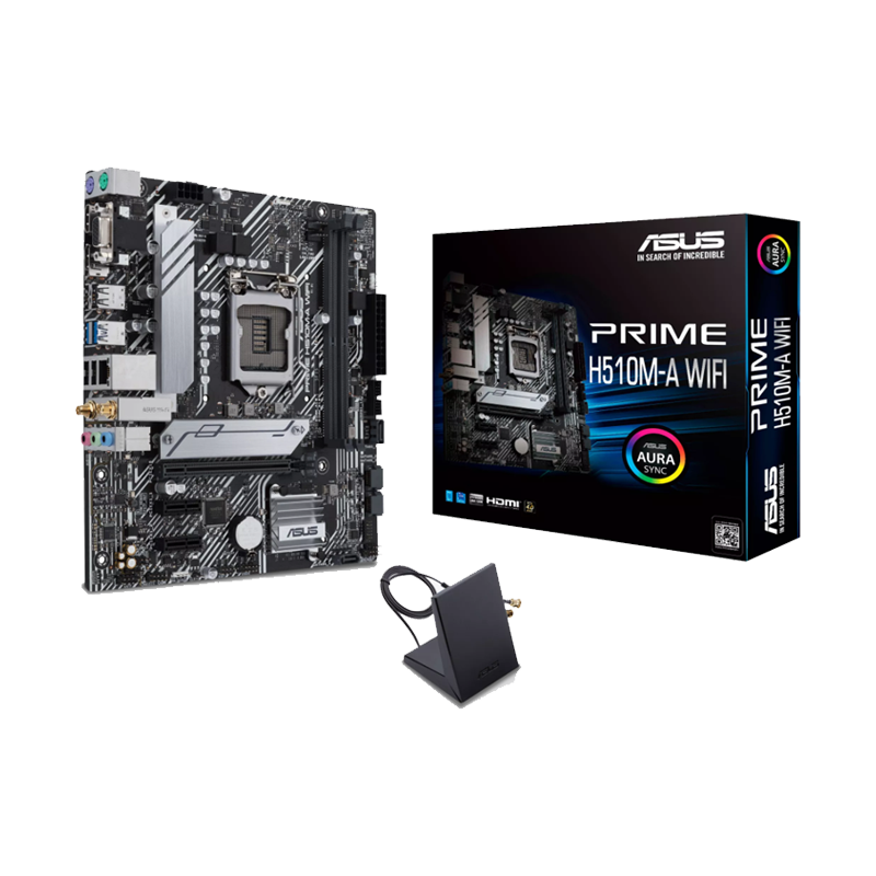 MOTHERBOARD - ASUS PRIME H510M-A WIFI (3y)