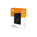 WD 1TB MY PASSPRT EXTERNAL HDD(2y)