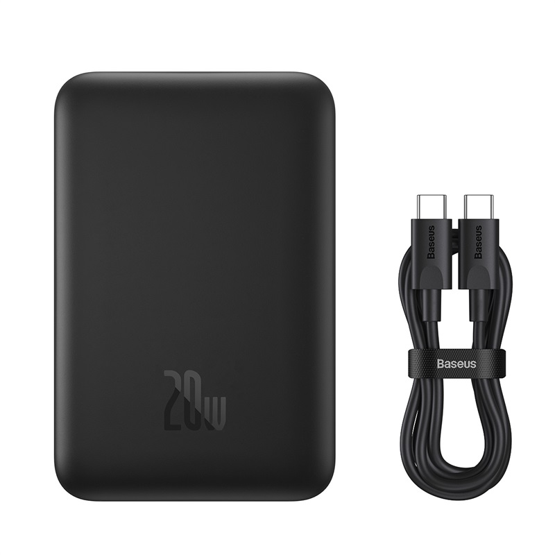 Baseus 10000mAh 20W Magnetic Mini Wireless Fast Charge Power Bank – 6M