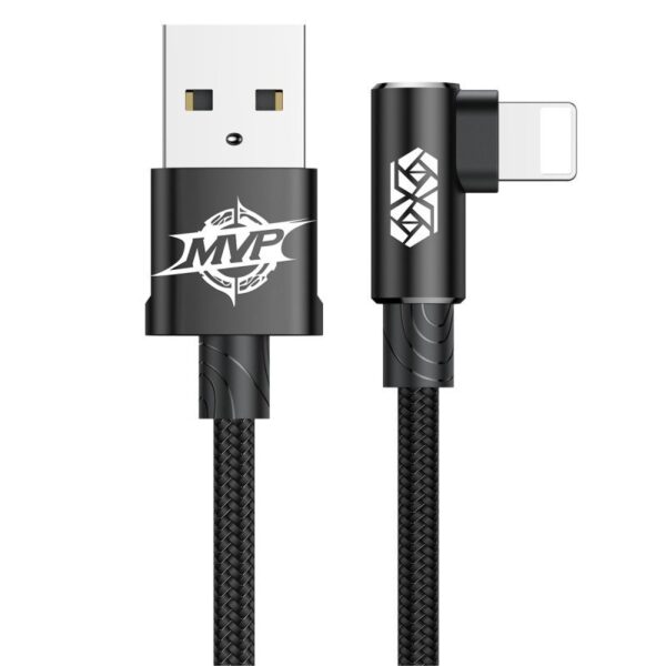 Baseus MVP Elbow Type 1 Meter USB to Lighting 2A Cable – 6M - Image 2