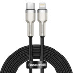 Baseus Cafule Series 2M Metal Data Cable Type-C to iP PD 20W  Black – CATLJK-B01 –  6 Months Warranty