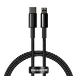 Baseus Tungsten Gold 1M Fast Charging Data Cable Type-C to iP PD 20W  Black – CATLWJ-01 –  6 Months Warranty