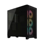 CORSAIR 4000D AIRFLOW RGB BLACK GAMING CASE CC-9011240-WW