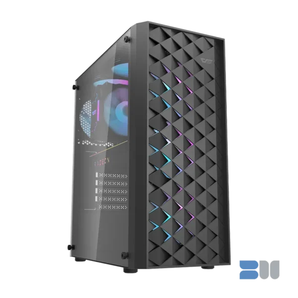 DK351 ATX PC Case With 4 RGB Fans