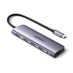 UGREEN-6-in-1-Type-C-to-USB-3.21-+-USB 22-+-USB-C1-+-RJ45-+-Type-C-PD-port-01