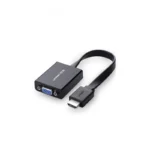 UGREEN HDMI To VGA+3.5mm Audio With Power Port Converter 25cm (Black) MM103