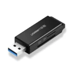 UGREEN USB 3.0 to TF + SD Dual Card Reader (Black) CM104