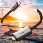 Baseus 2m Type-C to HDMI 2.0 4K 60Hz Adapter Cable High Definition Series – Black – 6 Months Warranty