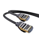 Baseus 0.5M High Speed  RJ45 CAT 7 Gigabit Network Cable  Black – WKJS010001