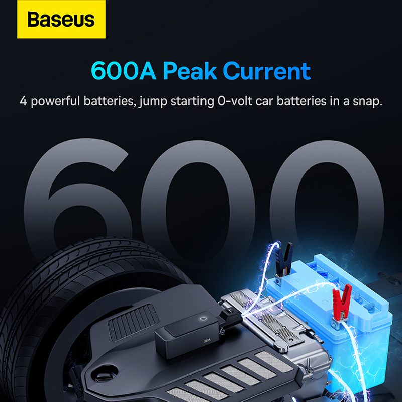 Baseus 600A Super Energy Alpha Series Jump Starter – 6 Months Warranty? - Image 4