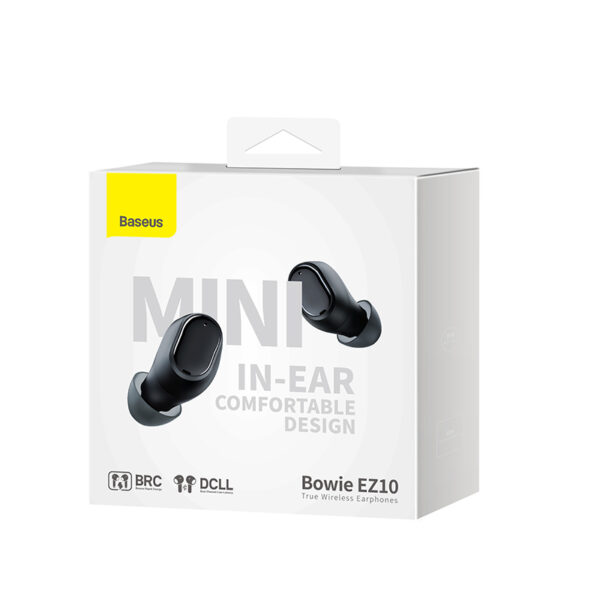 Baseus Bowie EZ10 True Wireless Earphones Black – A00054300116-Z1 - Image 2