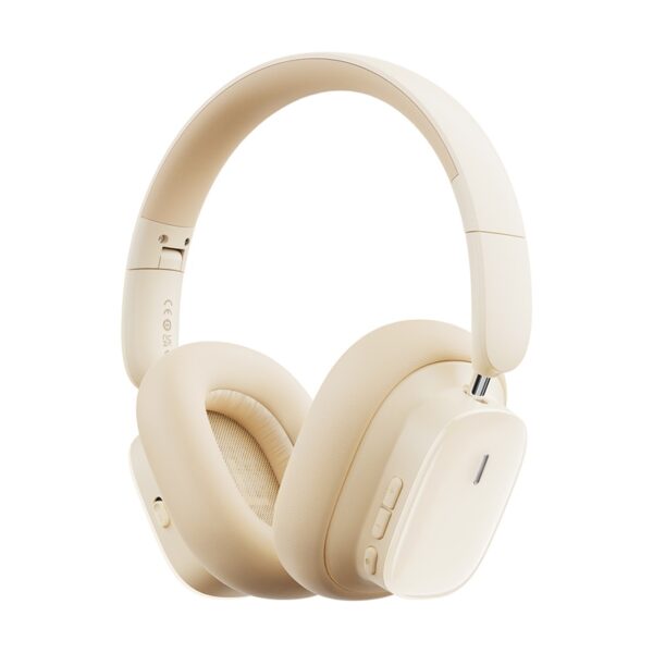 Baseus Bowie H1i Noise-Cancellation Wireless Headphones Stellar White – 6 Month Warranty