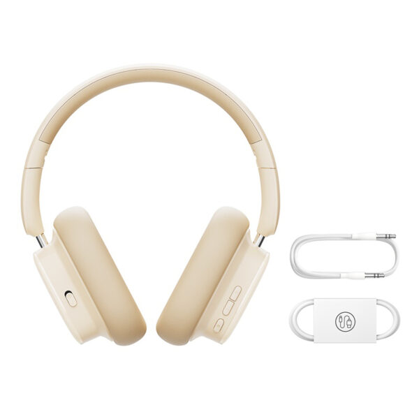 Baseus Bowie H1i Noise-Cancellation Wireless Headphones Stellar White – 6 Month Warranty - Image 10