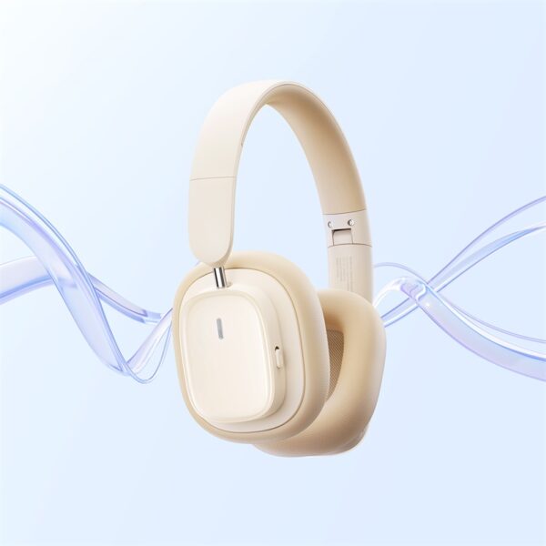 Baseus Bowie H1i Noise-Cancellation Wireless Headphones Stellar White – 6 Month Warranty - Image 8